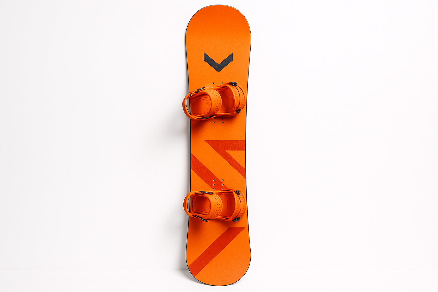 Orange snow board